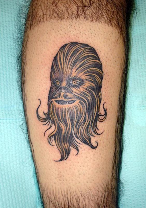 What ;s worse than having Chewbacca permanently enshrined 