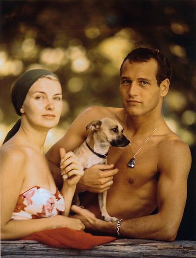 Newman With Wife Joanne Woodward