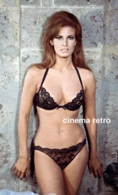 Legendary sex symbol Raquel Welch has decided to let it all hang out 