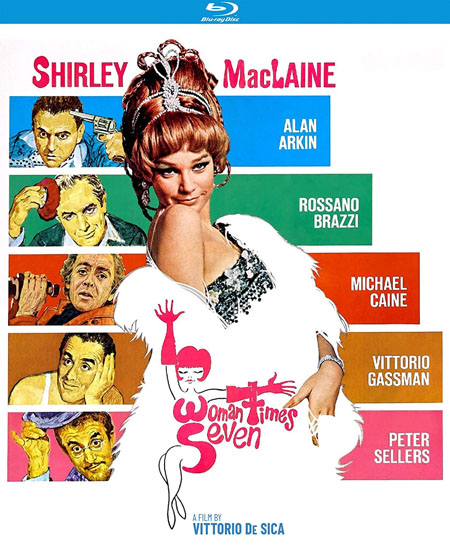 REVIEW: WOMAN TIMES SEVEN (1967) STARRING SHIRLEY MACLAINE; BLU